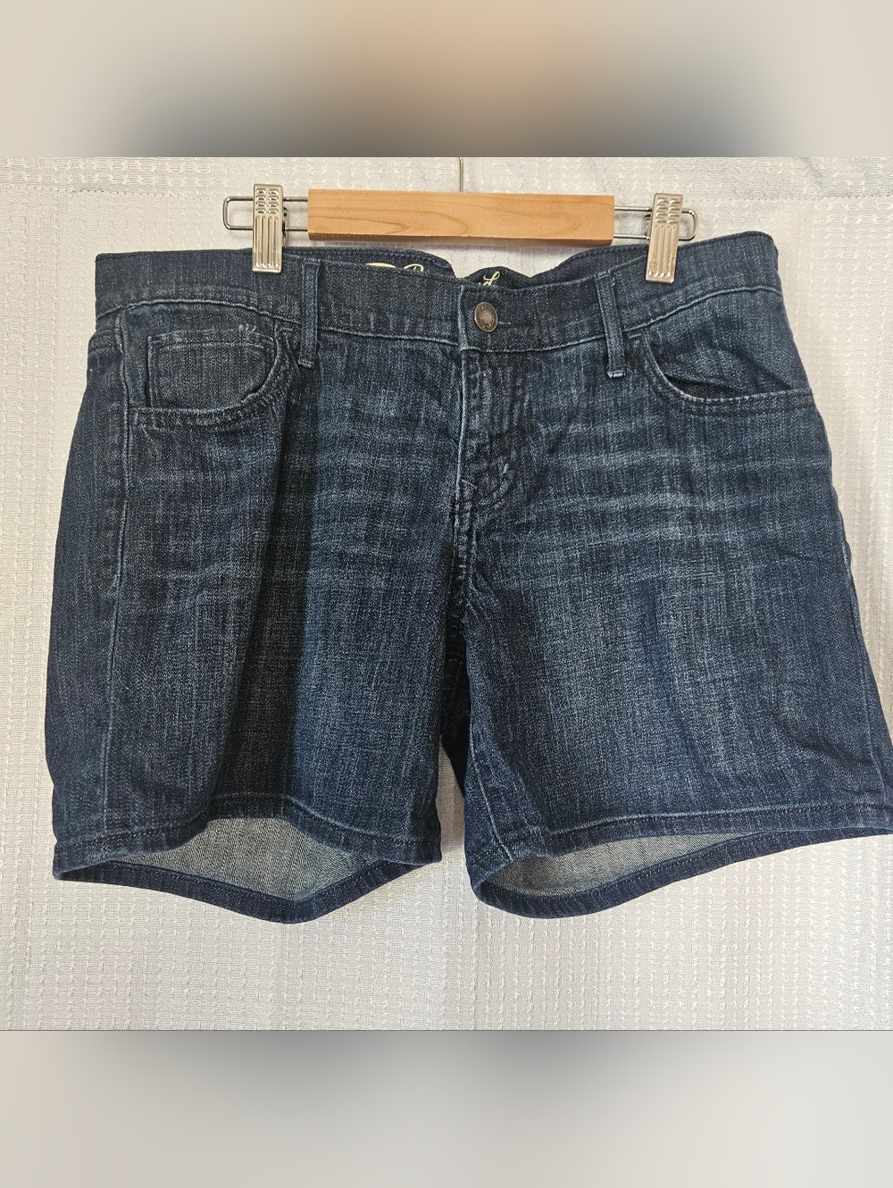 Old Navy Dark Blue Boyfriend Denim Shorts Size 6